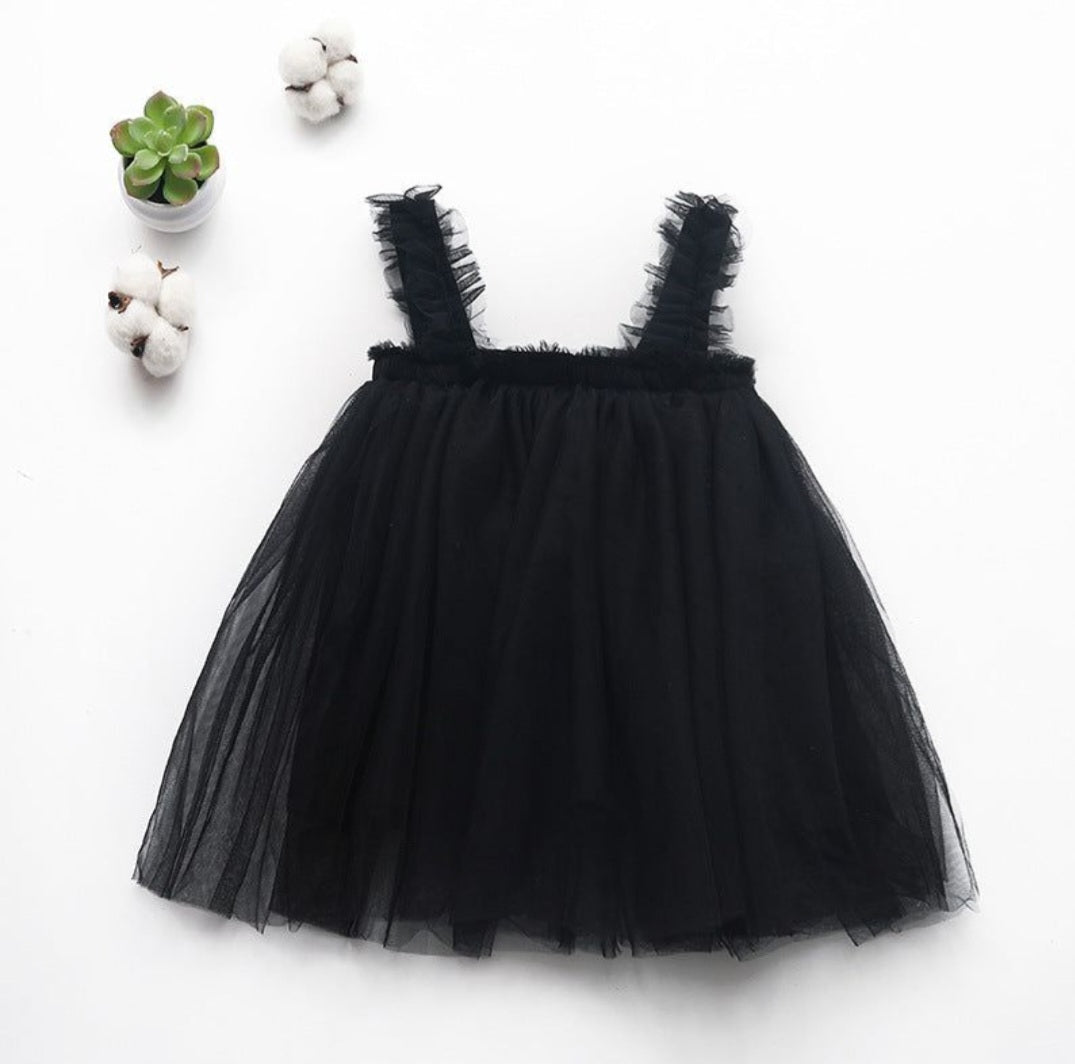 Black Tulle Dress 1000165