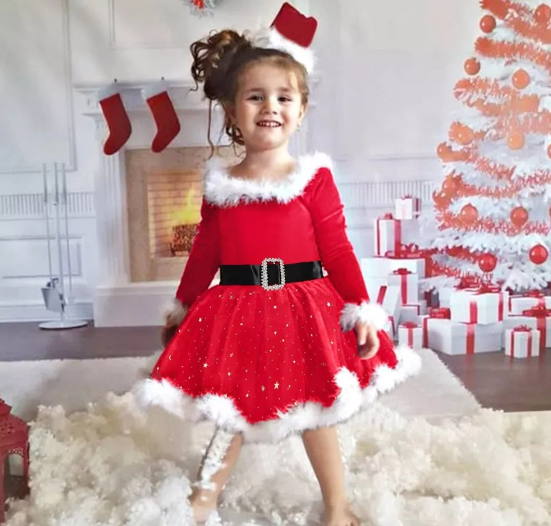 Christmas Dress and Headband