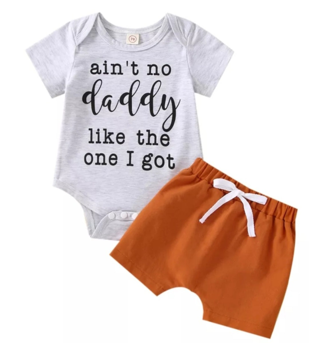 Ain't No Daddy Like The One I Got 2PSC Outfit 2000133