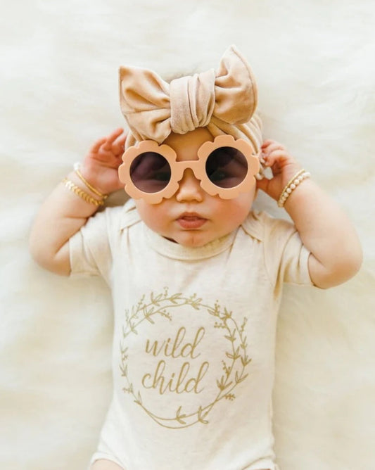 80's Sunglasses Peach