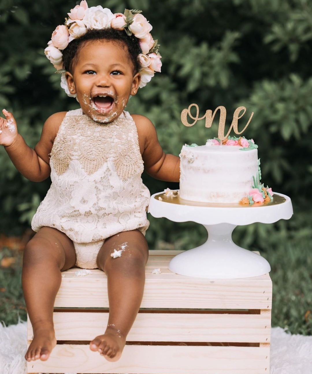 Lace Boho  Romper with Gold Detail 1000187