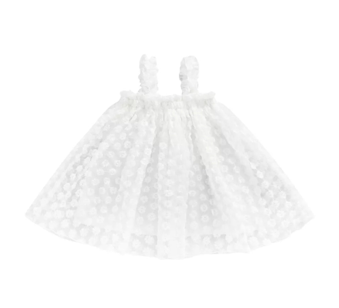 White Tulle Dress 1001069