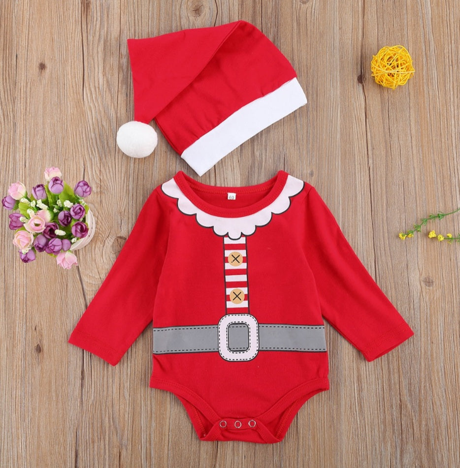 Christmas Romper and Hat 2000321