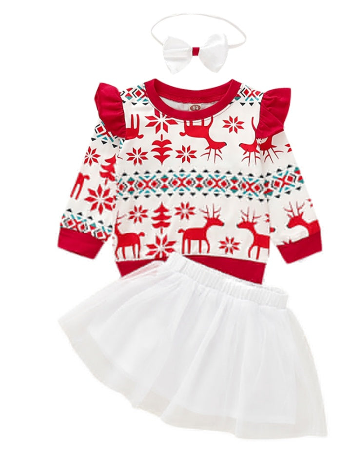 Christmas Tutu Set and Headband 1001077
