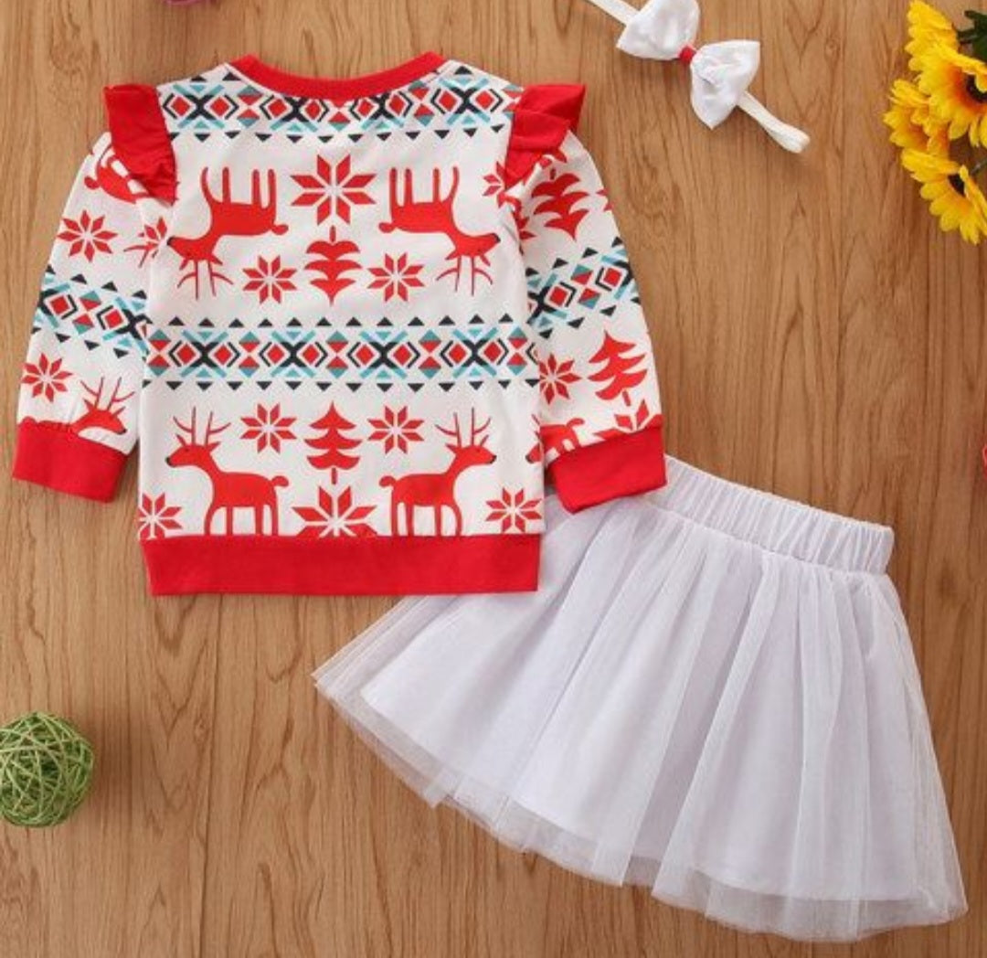 Christmas Tutu Set and Headband 1001077