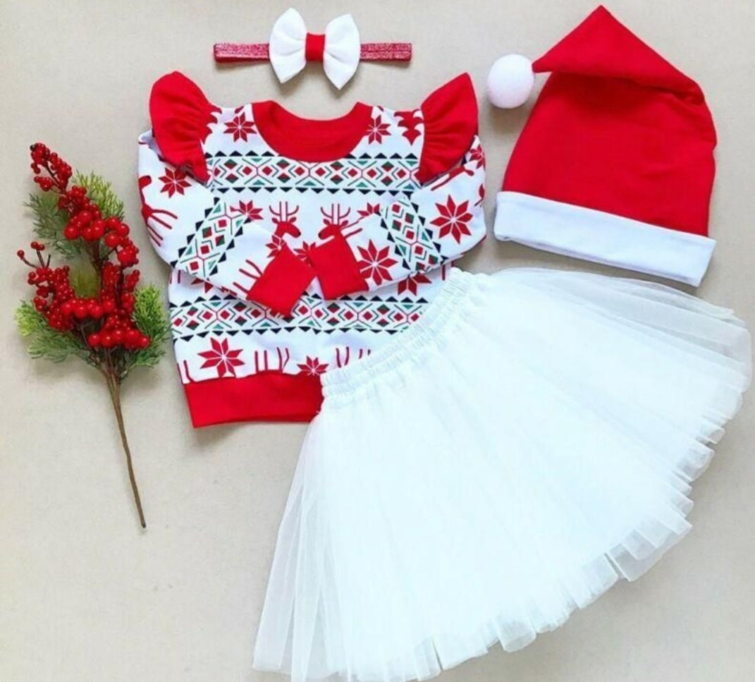 Christmas Tutu Set and Headband 1001077