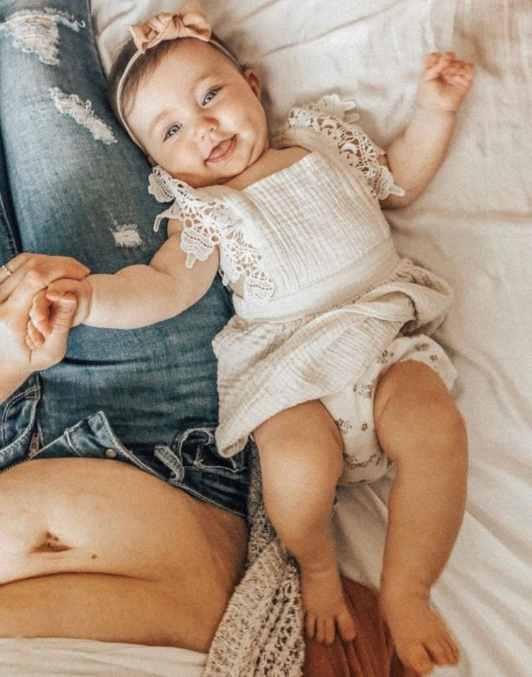 Off White Lace Dress 1000236