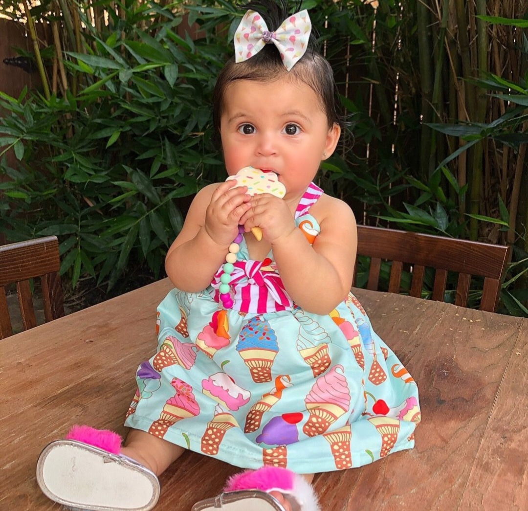 Ice-Cream Dress (Available in Romper)