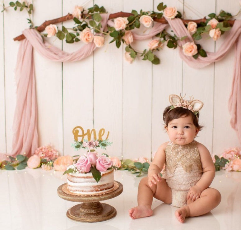 Lace Boho  Romper with Gold Detail 1000187