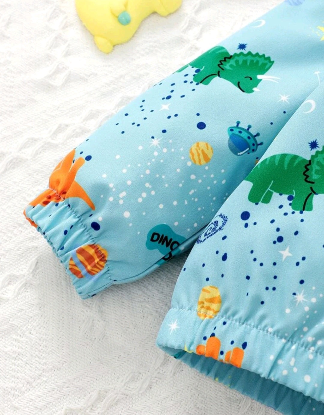 Blue Dinosaur Windbreaker Jacket 1001095