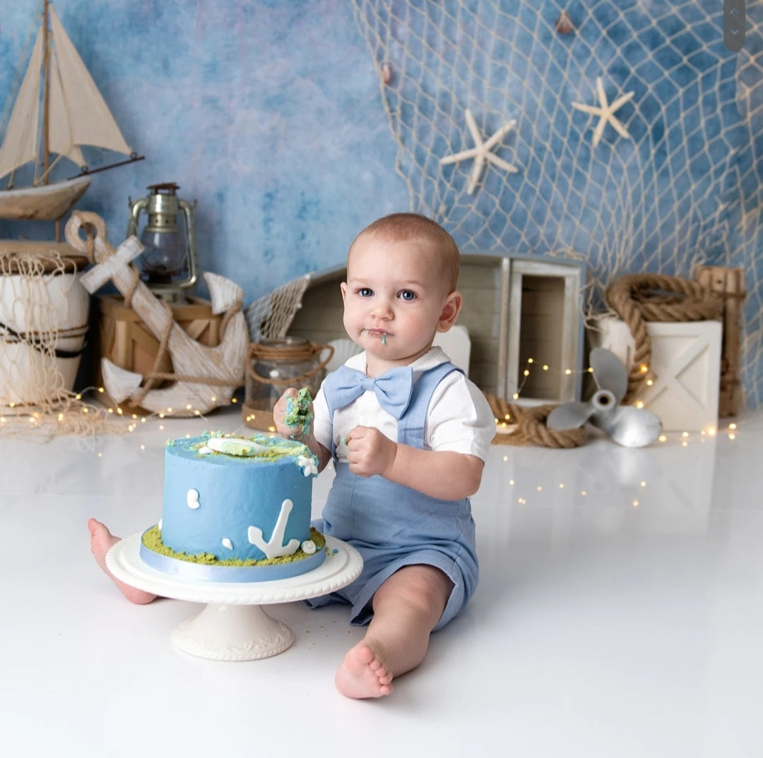 3PSC Gentleman Suit Powder Blue 2000332