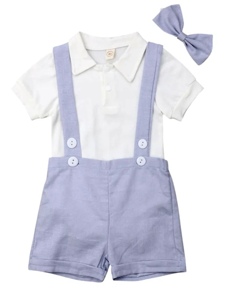 3PSC Gentleman Suit Powder Blue 2000332