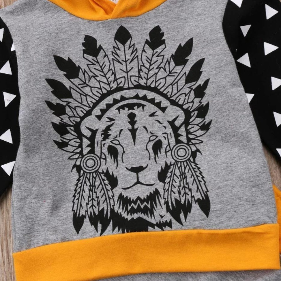 Lion Hoodie and Pants 20004