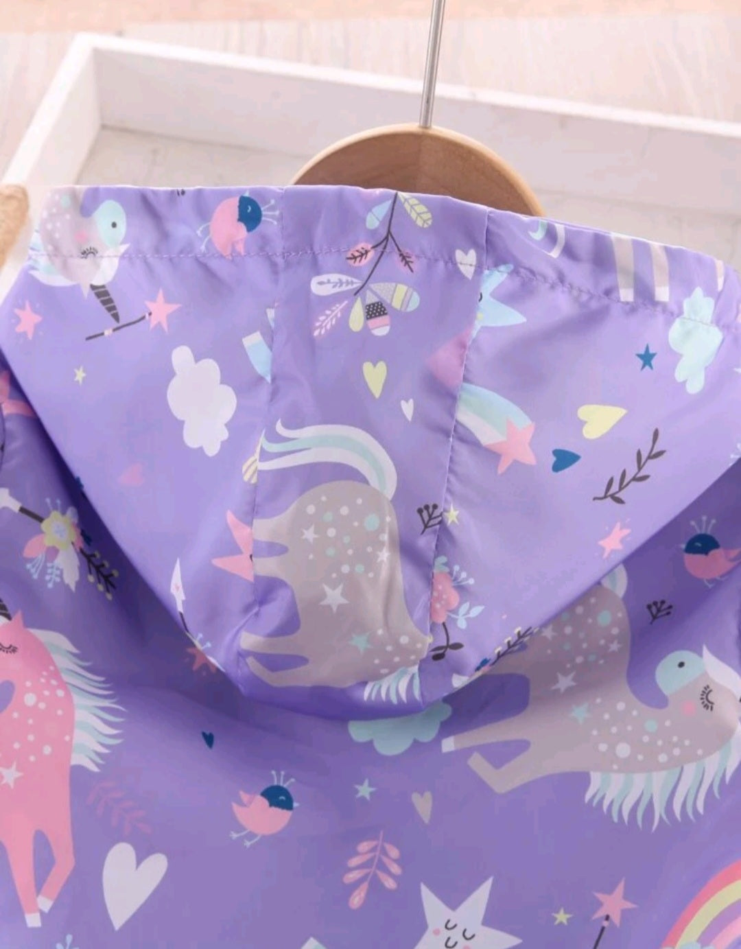 Purple Unicorn Windbreaker #1001028