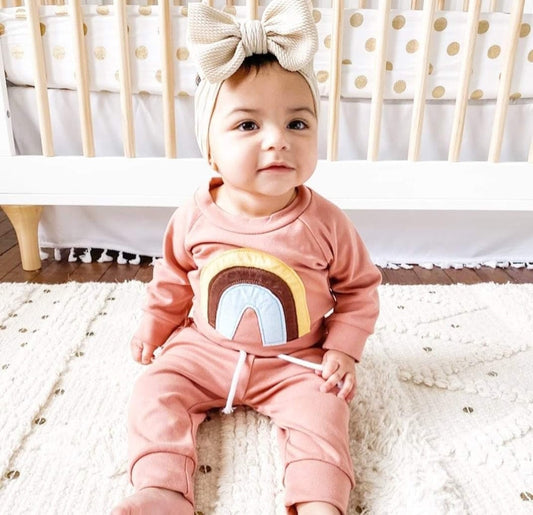 Salmon Rainbow Tracksuit 100061