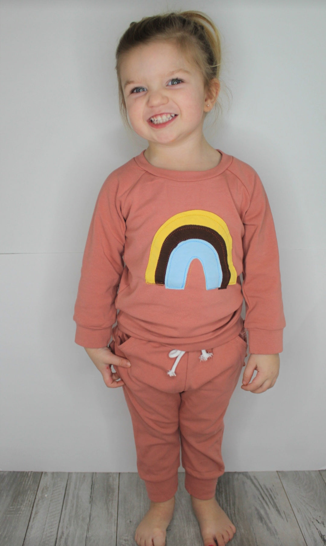 Salmon Rainbow Tracksuit