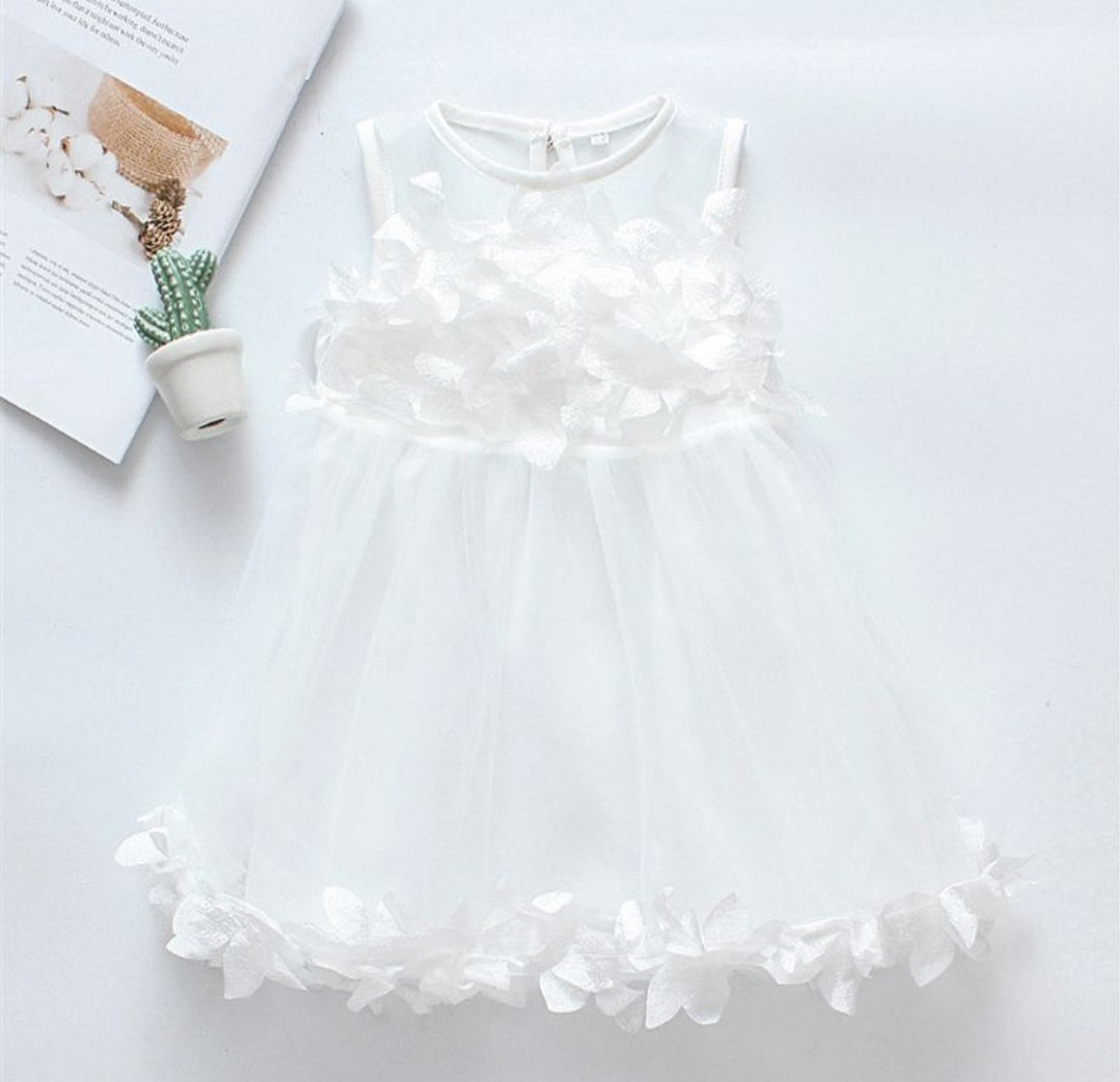 White Flower Dress 1000307