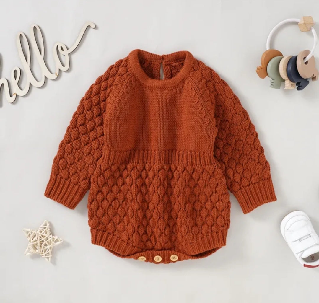 Luxury Knitwear ROMPERS Gender Neutral  10001