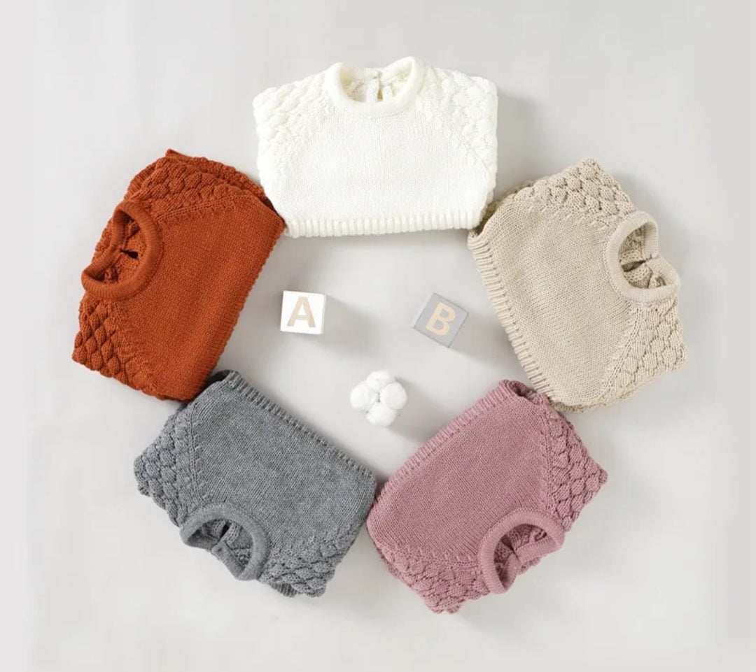 Luxury Knitwear ROMPERS Gender Neutral #10001