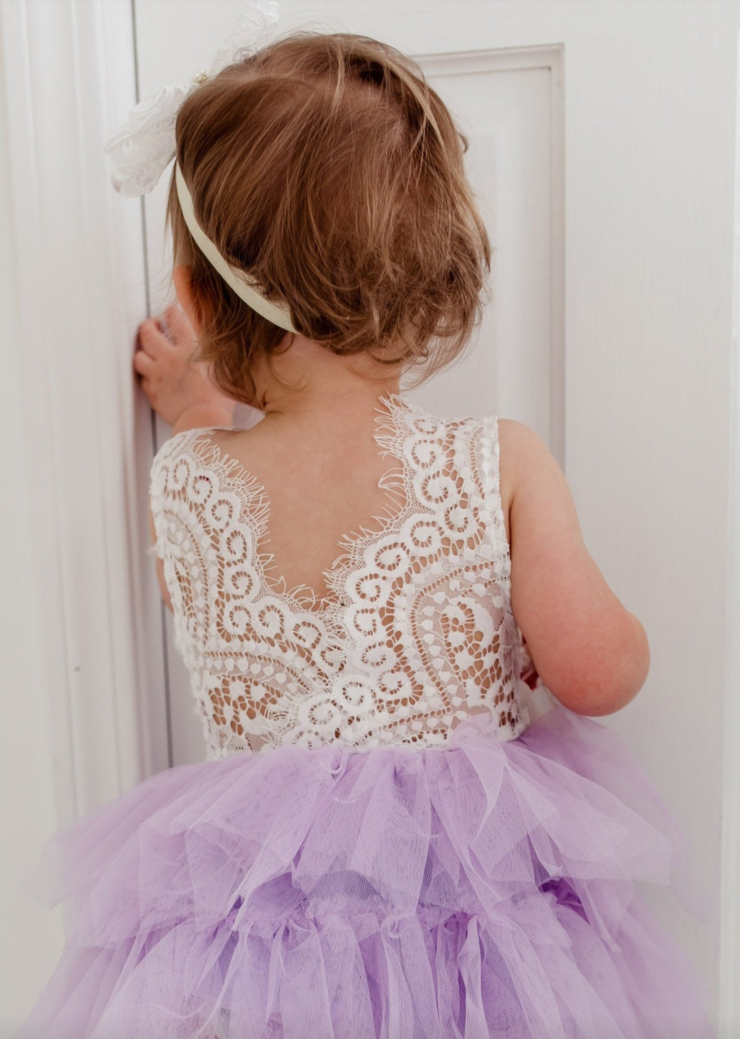 Lace Purple Tutu Dress