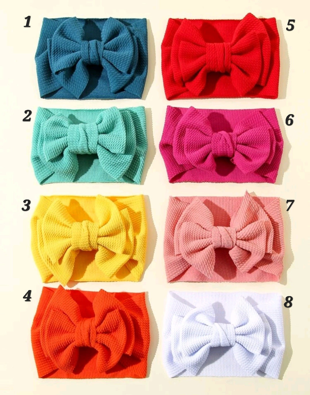 Big Bow Headbands (1's)