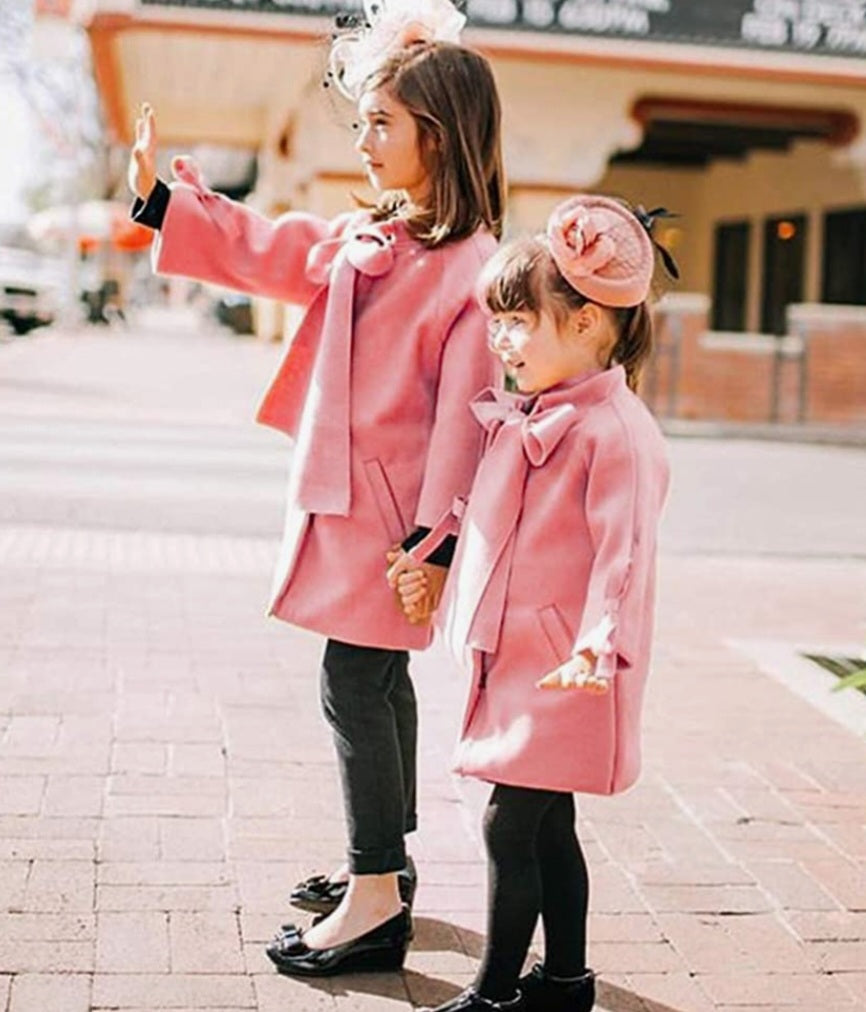 Pink Melton Coat