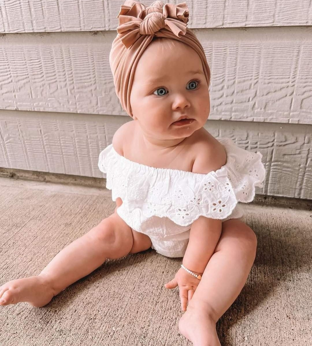 White Lace Romper 