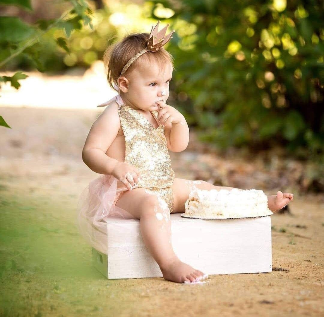 Sequins Romper with Romantic Tutu