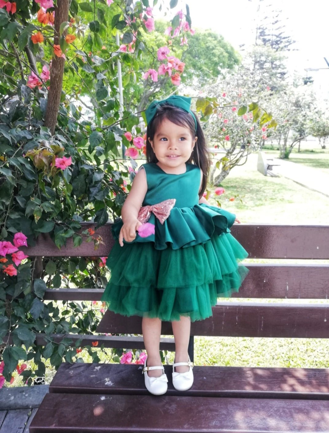 Forest Green Special Occasions Dress