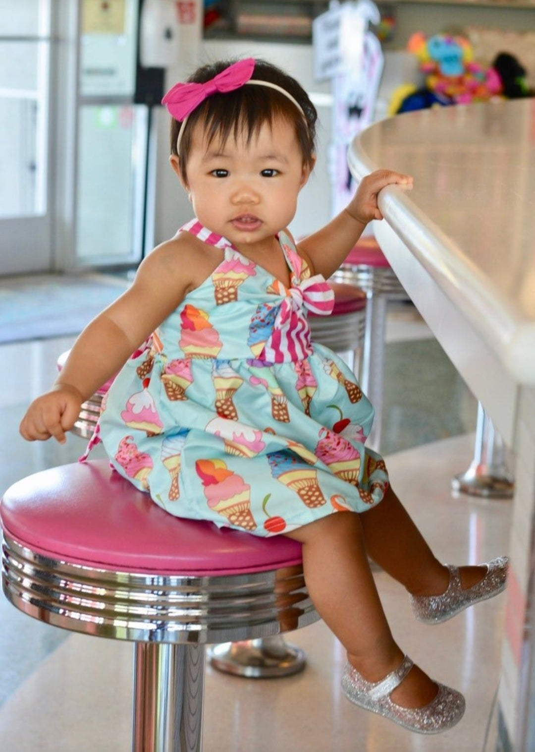 Ice-Cream Dress (Available in Romper)