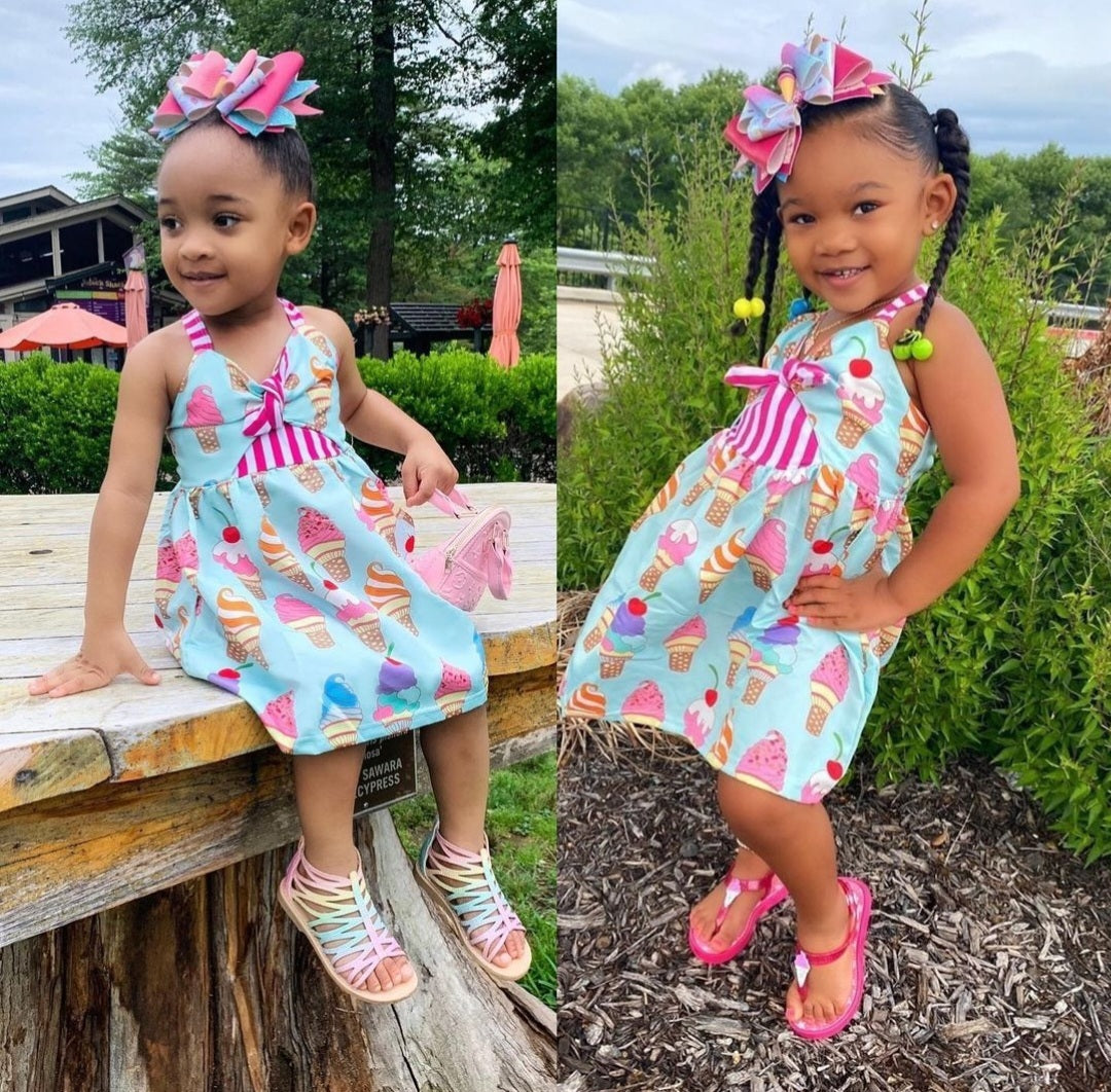 Ice-Cream Dress (Available in Romper)