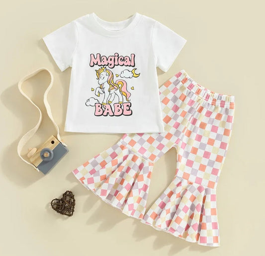 Magical Unicorn Babe T and Bellbottoms