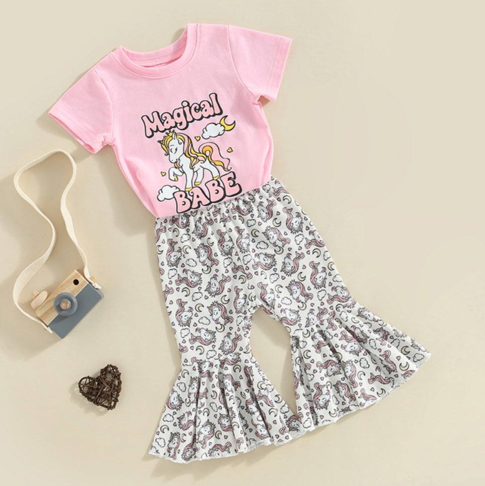 Magical Unicorn Babe T and Bellbottoms #1001173