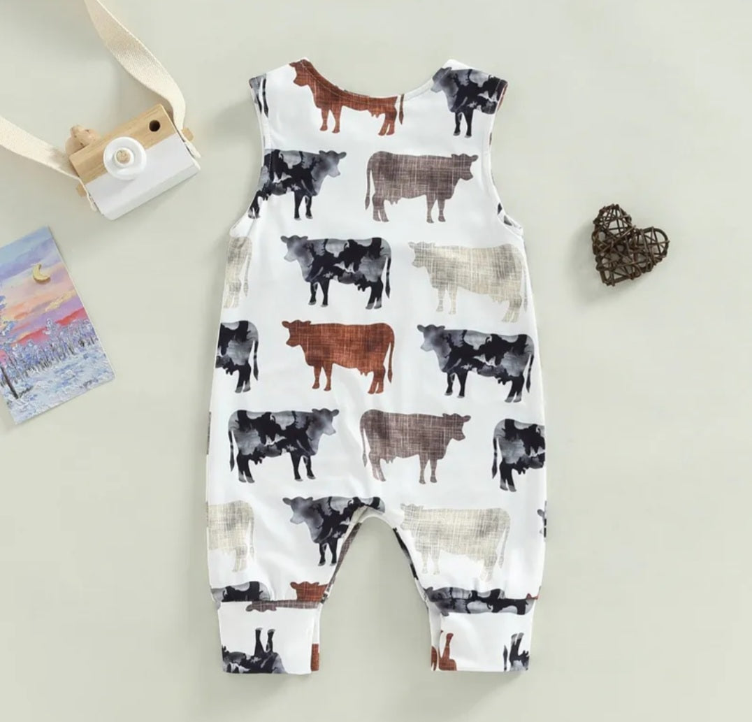 Ranch Life, Cow Jumpsuit