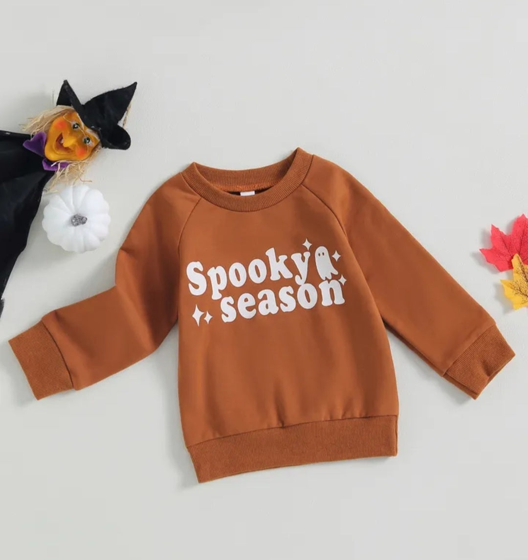 Spooky Season Long Sleeve Top (Gender Neutral) 1001195