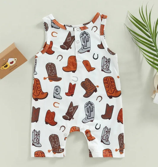 Cowboy Romper, Ranch Life