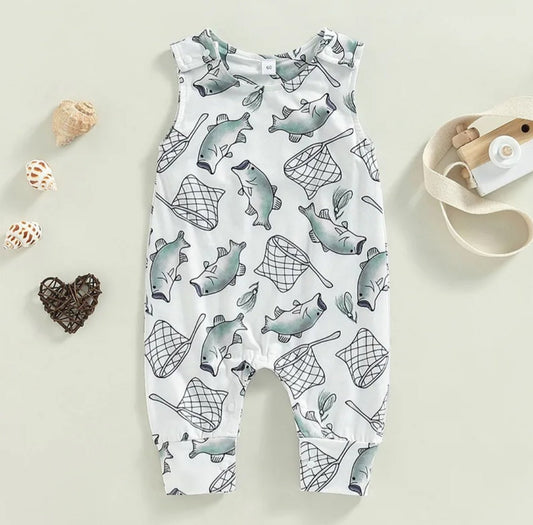 Daddy's Little Fishing Buddy Jumpsuit 200016