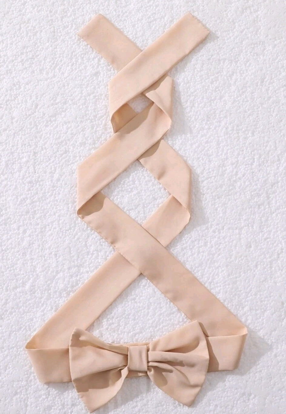 Cream Sequins Bust Special Occasions Tulle Dress and Belt / Headband  1000260