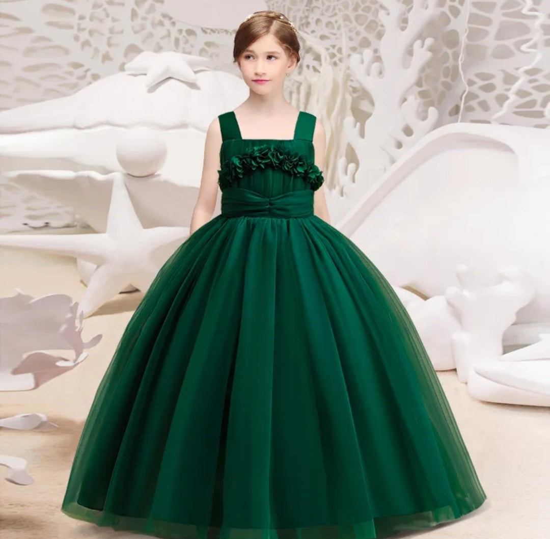Emerald Green Special Occasions Dress 1000372