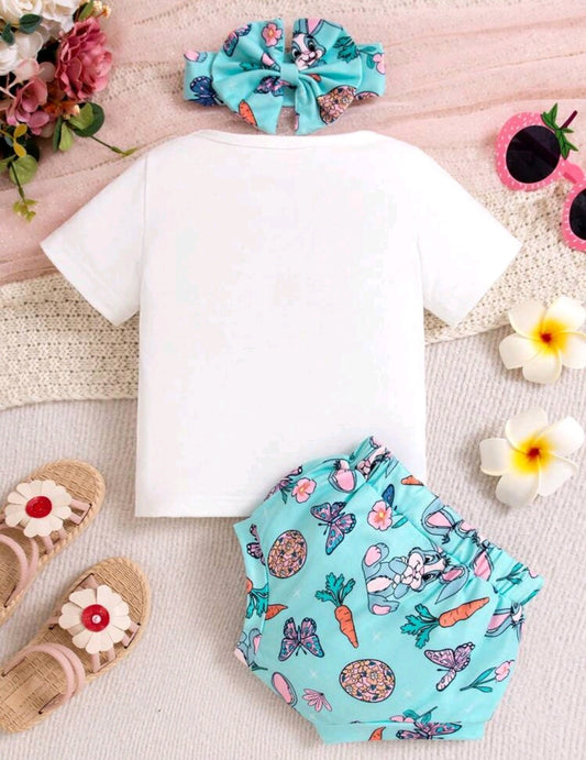 Bunny Top with Bloomer and Headband