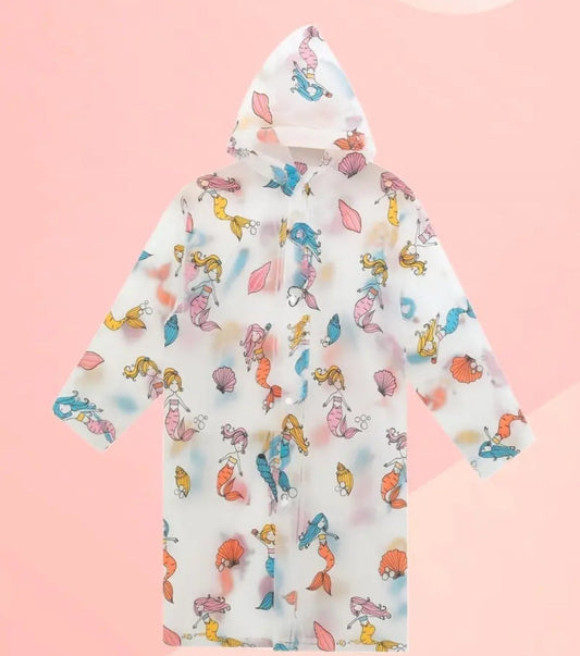Mermaid Rain Coat