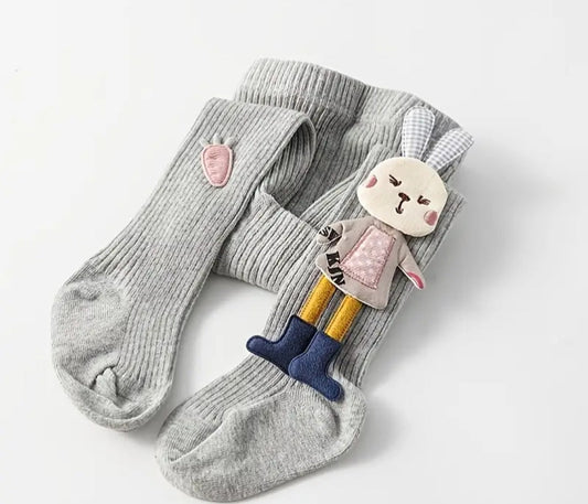 Gray Bunny Stockings #4000415