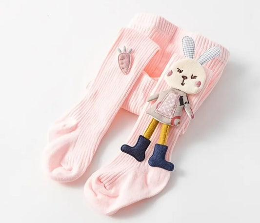 Pink Bunny Stockings