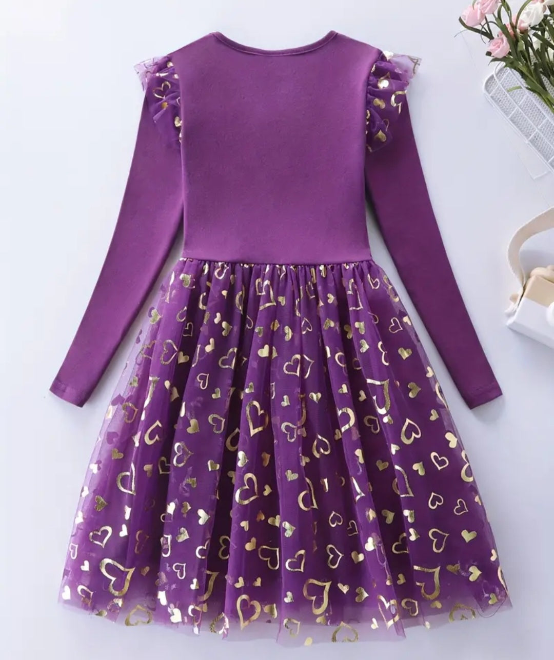 Purple Sequins Unicorn Dress