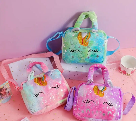 Unicorn Sling Bag Purple