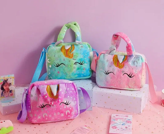 Unicorn Sling Bag Pink