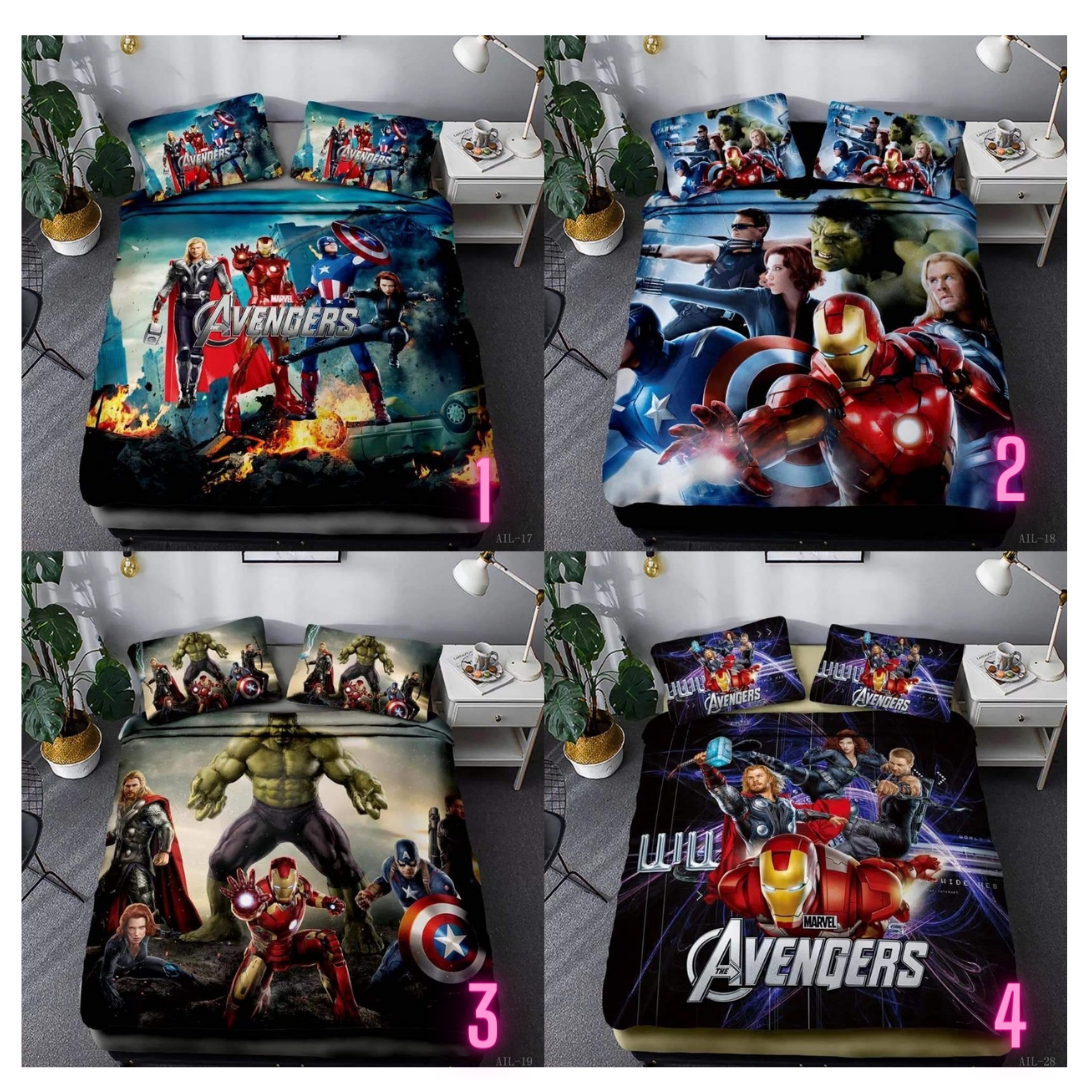 Superhero 2 bedding