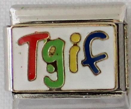 TGIF 9mm Charm-Charmed Jewellery