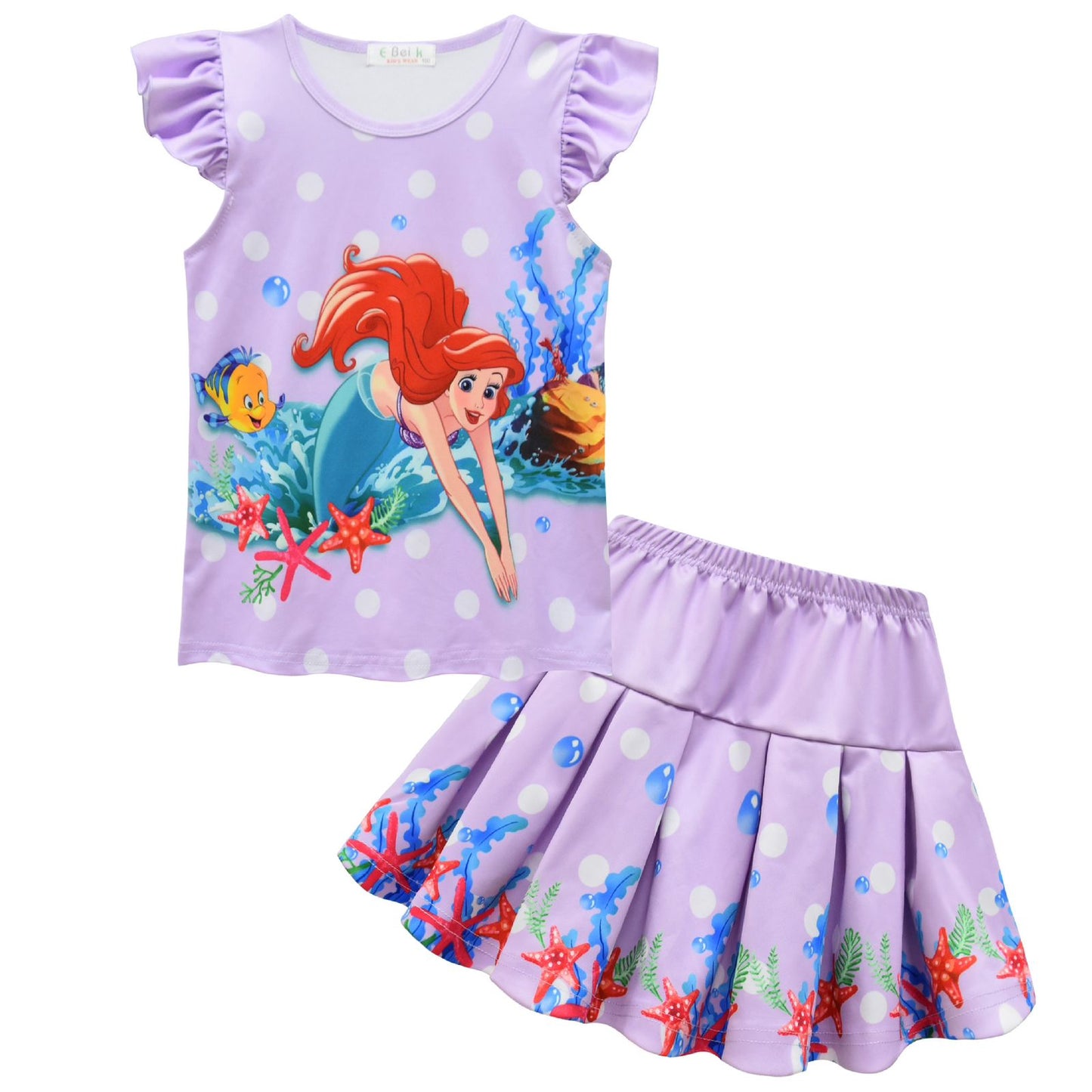 Princess Ariel 2 piece Summer Set