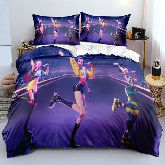 K-Pop Demon Huntrix Bedding 2